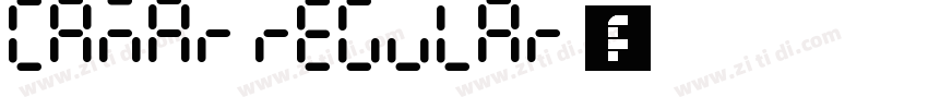 Camar Regular 字体字体转换